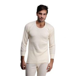 Koszulka tyrystyczna męska Woolona z długim rękawem 100% Merino. Białe bielizna termoaktywna męska WOOLONA, m. W wyprzedaży za 189.00 zł.