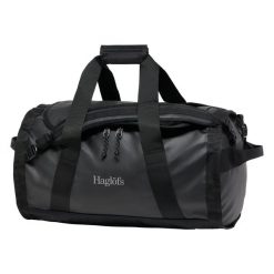 Torba Duffle Haglöfs Lava 50. Czarne torebki klasyczne damskie Haglöfs, bez wzorów, z materiału, bez dodatków. Za 590.00 zł.