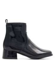 Nelli Blu Botki CS22395-01 Czarny. Czarne botki dziewczęce Nelli Blu, bez wzorów, z tworzywa sztucznego, bez ramiączek. Za 119.99 zł.