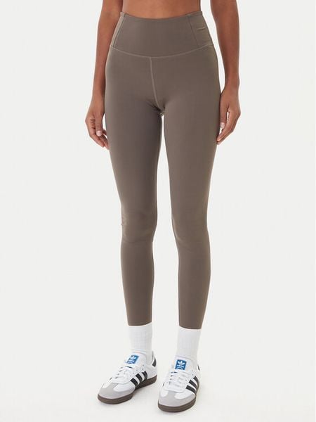 Girlfriend Collective Legginsy Float 4021 Beżowy Slim Fit. Brązowe legginsy damskie GIRLFRIEND COLLECTIVE, l, bez wzorów, z syntetyku, na fitness i siłownię. Za 229.99 zł.