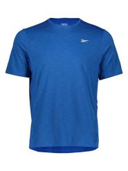 Reebok Koszulka sportowa "Solid Athlete" w kolorze niebieskim rozmiar: M. Niebieskie t-shirty sportowe męskie Reebok, m, z materiału, bez ramiączek, outdoorowe. Za 61.46 zł.