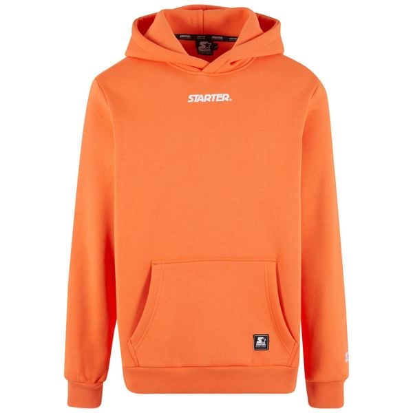 Bluza z kapturem z małym logo Starter Essential. Brązowe bluzy z kapturem męskie Starter, m. Za 229.00 zł.