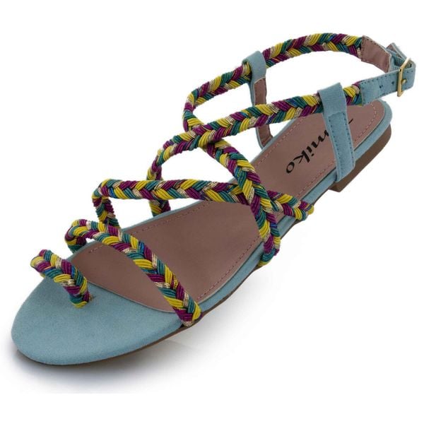 Damskie sandały letnie Tamiko oliwkowe 38. Czerwone sandały damskie ZIKKO, bez wzorów, bez obcasa. Za 149.99 zł.