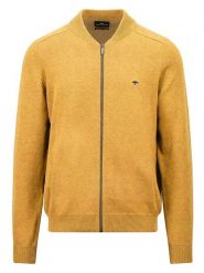 FYNCH-HATTON Kardigan w kolorze musztardowym rozmiar: XL. Żółte kardigany męskie Fynch-Hatton, xl, bez wzorów, z bawełny, bez kołnierzyka. Za 130.99 zł.