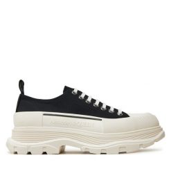 Trampki MCQ Alexander McQueen. Czarne trampki i tenisówki męskie MCQ Alexander McQueen, bez wzorów, bez zapięcia. Za 1,889.00 zł.