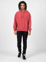 Bluza trekking męska. Czerwone bluzy z kapturem męskie CHAMPION, m, z bawełny. Za 219.00 zł.