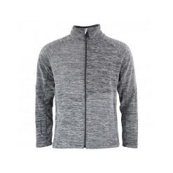 Polarowa koszula sherpa Peak Mountain Croco. Szare koszule męskie Peak Mountain, xl, bez wzorów, z polaru, bez kołnierzyka, bez ramiączek. Za 155.50 zł.