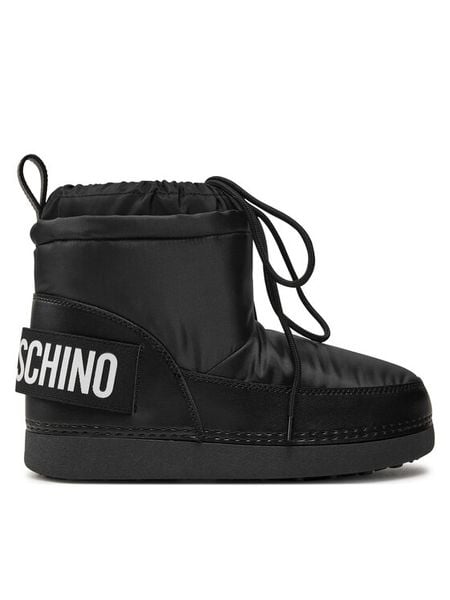 LOVE MOSCHINO Śniegowce JA24972G0LEB0000 Czarny. Czarne śniegowce damskie Love Moschino, z materiału. Za 739.99 zł.