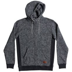 Quiksilver Kellerzip Bluza Dark Gray Heather EQYFT03661-KTFH (rozmiar S). Brązowe bluzy bez kaptura męskie Quiksilver, m. W wyprzedaży za 207.00 zł.