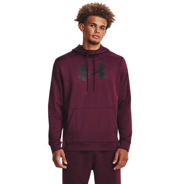 Bluza męska Under Armour Fleece Big Logo HD. Czerwone bluzy bez kaptura męskie Under Armour, m. Za 139.99 zł.