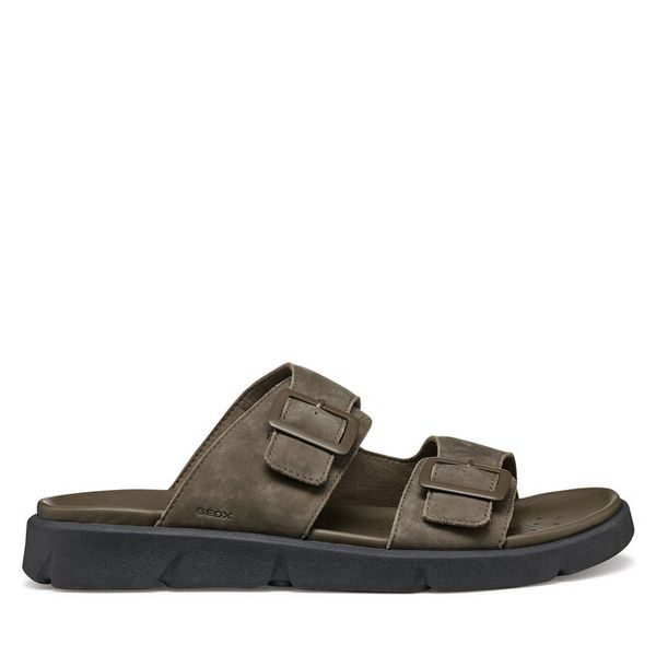 Klapki Geox. Brązowe klapki i japonki męskie Geox. Za 429.99 zł.