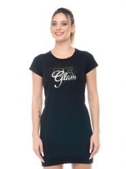 Koszulka z bawełna na co dzień na siłownię. Czarne bluzki sportowe damskie LEONE 1947 APPAREL, xl, z bawełny, bez kołnierzyka, bez ramiączek. Za 126.26 zł.