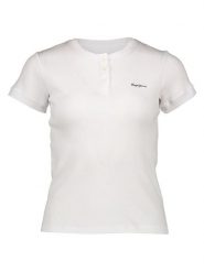Pepe Jeans Koszulka w kolorze białym rozmiar: XL. Białe bluzki damskie Pepe Jeans, xl, bez wzorów, z jeansu, bez kołnierzyka. Za 79.21 zł.