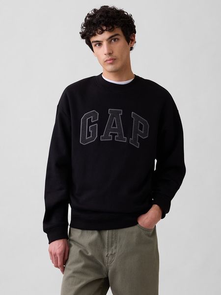 GAP Bluza w kolorze czarnym rozmiar: XXL. Czarne bluzy bez kaptura męskie GAP, xxl. Za 114.95 zł.