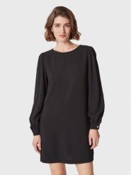 Liu Jo Sukienka codzienna WF2337 T4229 Czarny Regular Fit. Czarne sukienki damskie Liu Jo, na co dzień, bez wzorów, z syntetyku, bez kołnierzyka, bez ramiączek, proste. Za 829.99 zł.