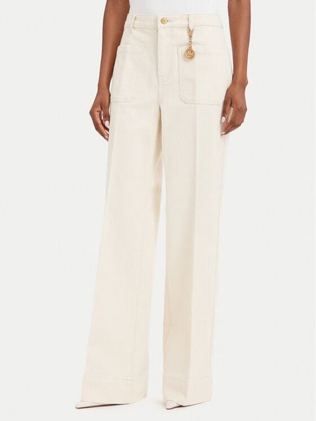 MICHAEL Michael Kors Jeansy MT690ACLSA Kremowy Flared Leg. Białe jeansy damskie MICHAEL Michael Kors. Za 879.99 zł.