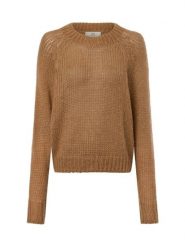 IPURI Sweter z dzianiny Kobiety brązowy, M. Brązowe swetry klasyczne damskie IPURI, m, z dzianiny, bez kołnierzyka. Za 299.95 zł.