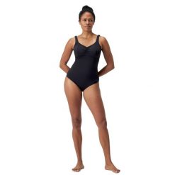 Damski Jednoczęściowy Kostium Kąpielowy Shaping AquaNite. Czarne stroje jednoczęściowe damskie Speedo, bez wzorów. Za 301.99 zł.