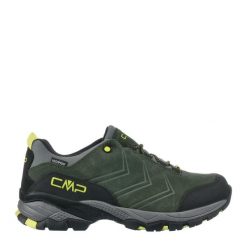 Buty trekkingowe męskie Melnick Low wodoodporne. Czarne buty trekkingowe męskie CMP, z gumy, przed kostkę, bez zapięcia, outdoorowe. Za 349.00 zł.