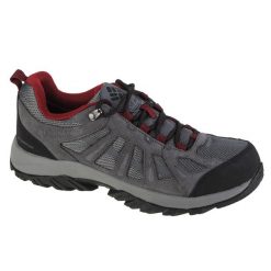 Buty trekkingowe męskie, Columbia Redmond III WP. Szare buty trekkingowe męskie Columbia, z materiału, przed kostkę, bez zapięcia, trekkingowe. Za 497.00 zł.
