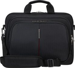 Torba Samsonite 155200 1041 15.6'' Guardit 3.0 Slim czarny. Czarne torby na laptopa damskie Samsonite, bez wzorów, z materiału. Za 239.00 zł.