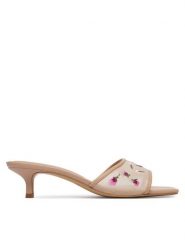 Aldo Klapki Cotera 14296285 Różowy. Czerwone klapki damskie Aldo, bez wzorów, z materiału, bez obcasa. Za 359.99 zł.