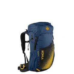 Plecak turystyczny Kohla Track 23L - navy peony/lemon curry/caviar. Niebieskie plecaki damskie KOHLA, bez wzorów. Za 434.99 zł.