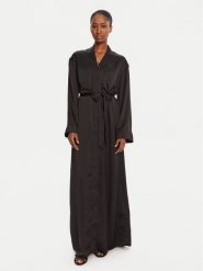 Guess Szlafrok O5BX06 WH9C2 Czarny. Czarne szlafroki damskie Guess, xl, z aplikacjami, z syntetyku. Za 419.99 zł.