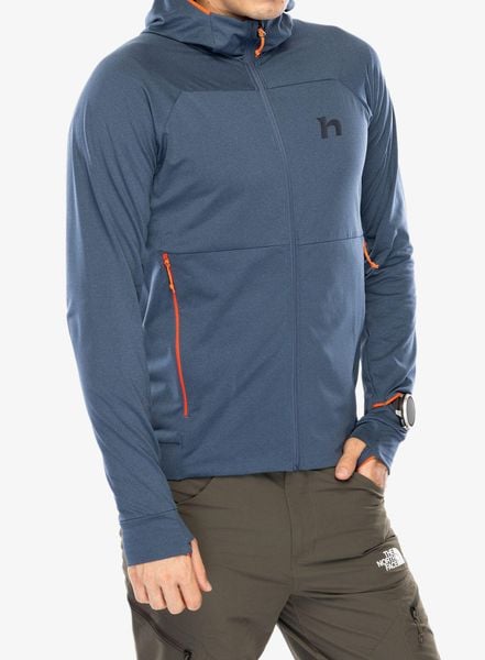 Bluza z kapturem męska Hannah Ethan Hoody. Niebieskie bluzy z kapturem męskie Hannah, m, z poliesteru. Za 229.89 zł.