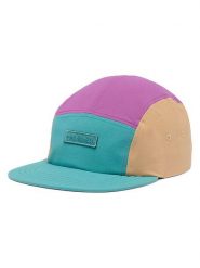 Columbia Czapka "Creek Side 5 Panel" w kolorze turkusowo-fioletowo-beżowym rozmiar: onesize. Brązowe czapki męskie Columbia, bez wzorów, sportowe. Za 100.28 zł.