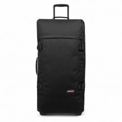 Dorosły Walizka Na Kółkach Eastpak Tranverz. Czarne walizki Eastpak, bez wzorów, z poliesteru. Za 742.50 zł.
