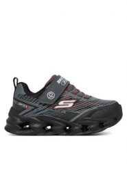 Skechers Sneakersy Vortex 2.0 400605L/BKCC Czarny. Czarne buty sportowe chłopięce Skechers, z materiału, bez zapięcia. Za 199.99 zł.