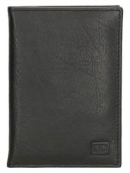 Beagles Skórzany portfel w kolorze czarnym - 7,5 x 17 x 0,5 cm rozmiar: onesize. Czarne portfele męskie Beagles, bez wzorów, z materiału. Za 39.99 zł.