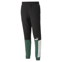 Spodnie sportowe męskie Puma Ess Block Sweatpants. Czarne spodnie dresowe męskie Puma, z dresówki. Za 357.00 zł.