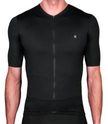 Koszulka Rowerowa z krótkim rękawem męska Luxa Supreme Black. Czarne t-shirty sportowe męskie LUXA, m, z materiału, bez ramiączek, na fitness i siłownię. Za 439.00 zł.