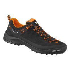 Buty Podejściowe Męskie Salewa Wildfire Leather. Brązowe buty trekkingowe męskie Salewa, ze skóry, bez zapięcia, trekkingowe. Za 692.00 zł.