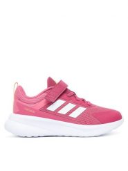 Adidas Sneakersy Fortarun 4.0 Shoes Kids KH9117 Różowy. Czerwone buty sportowe dziewczęce Adidas, bez wzorów, z materiału, bez zapięcia. Za 219.99 zł.