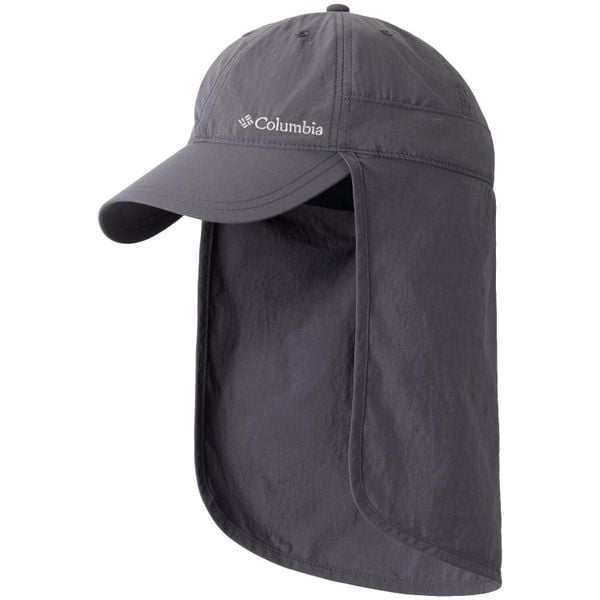 Czapka z daszkiem dla dorosłych Schooner Bank II Cap. Czarne czapki męskie Columbia, bez wzorów, z materiału. Za 119.99 zł.