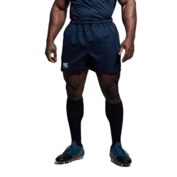 Krótka Canterbury Advantage. Niebieskie szorty męskie CANTERBURY, bez wzorów, sportowe. Za 253.50 zł.