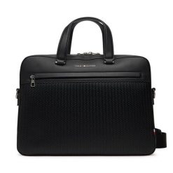 Torba na laptopa Tommy Hilfiger. Czarne torby na laptopa męskie Tommy Hilfiger. Za 579.99 zł.