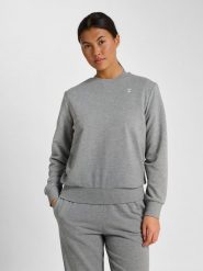 Bluza damska Hummel Pulse. Szare bluzy bez kaptura damskie HUMMEL, s, z bawełny. Za 236.00 zł.