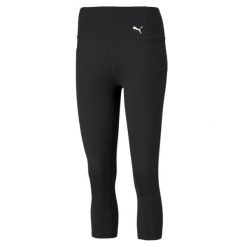 Legginsy damskie Puma 3/4 Train Favorite Forever High Waist. Czarne legginsy damskie Puma, s, bez wzorów. Za 139.00 zł.