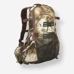 Plecak myśliwski 20 l camo treemetic. Zielone plecaki damskie SOLOGNAC, bez wzorów, z tkaniny. Za 219.99 zł.