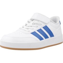 Buty ADIDAS BREAKNET 3.0 EL C Biały. Białe buty fitness męskie Adidas, na fitness i siłownię. Za 183.25 zł.
