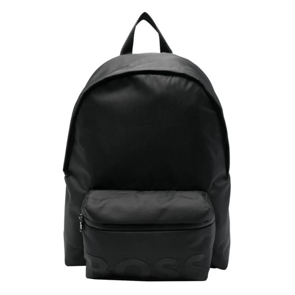 Plecak Logo 15 L. Czarne plecaki męskie Hugo Boss, bez wzorów, z materiału. Za 540.99 zł.