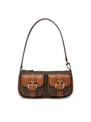 MICHAEL Michael Kors Torebka 32S5GZCU1B Brązowy. Brązowe torebki klasyczne damskie MICHAEL Michael Kors, bez wzorów, ze skóry, bez dodatków. Za 679.99 zł.