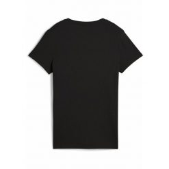 Damska koszulka prążkowana ESS ELEVATED PUMA Black. Czarne bluzki sportowe damskie Puma, s, bez wzorów, prążkowane, bez ramiączek. W wyprzedaży za 79.00 zł.