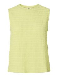 Pieces Top w kolorze żółtym rozmiar: S. Żółte topy damskie Pieces, s, bez wzorów, bez kołnierzyka. Za 63.95 zł.