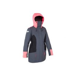 Parka żeglarska zimowa 500 damska. Niebieskie parki damskie TRIBORD, na zimę, bez wzorów, z materiału. Za 299.99 zł.
