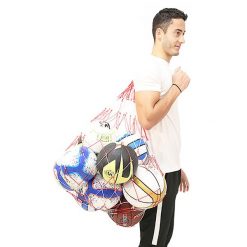 Torba siatkowa na 20 piłek, wielokolorowa - 100 x 50 cm. Torebki klasyczne damskie 25TH HOUR, bez wzorów, bez dodatków. Za 130.99 zł.